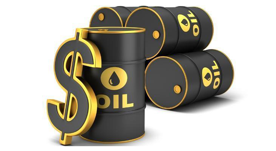 price of US crude oil