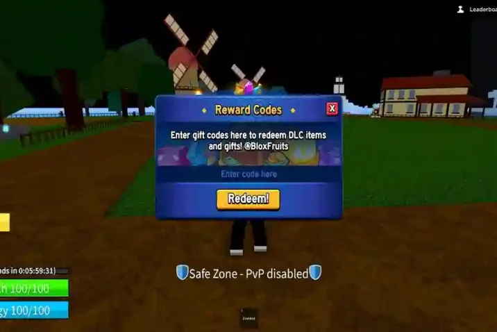 Blox Fruits Codes