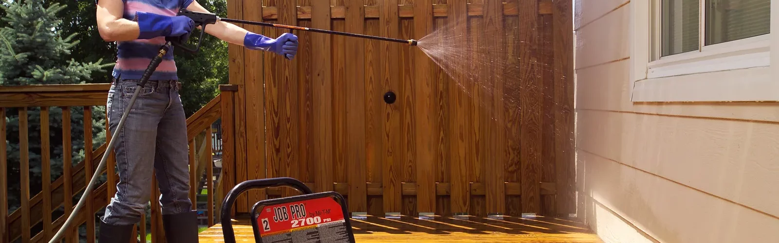 power washing