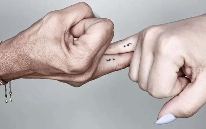 Semicolon Tattoo